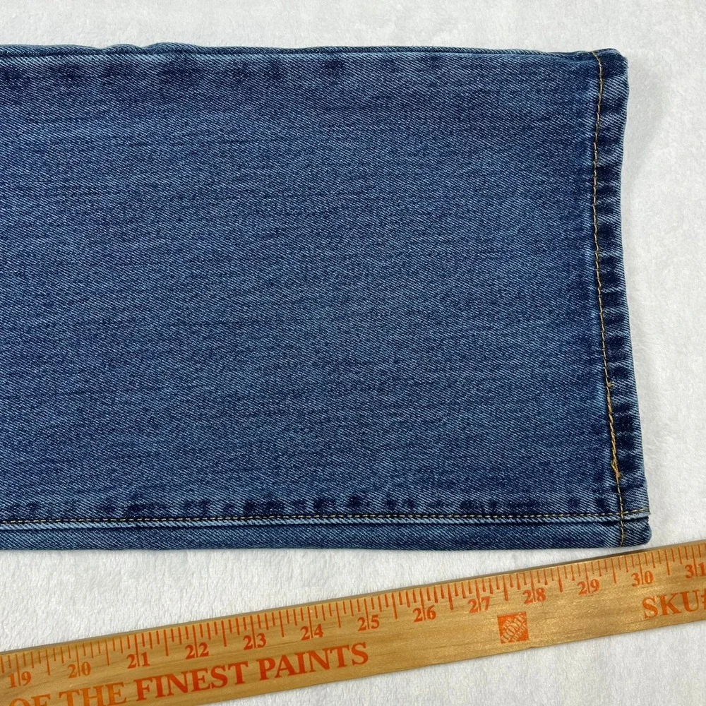 Levi's 517 Bootcut Jeans Mens 34x30 Blue Medium Wash Denim Cotton Classic